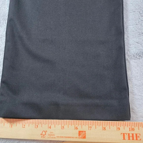 Madewell Women 14 Slouchy Black Trousers Pleated Wide Leg Brushed Twill - Picture 5 of 13